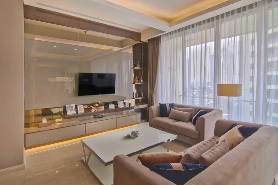 2BR The Pakubuwono Spring Garden View